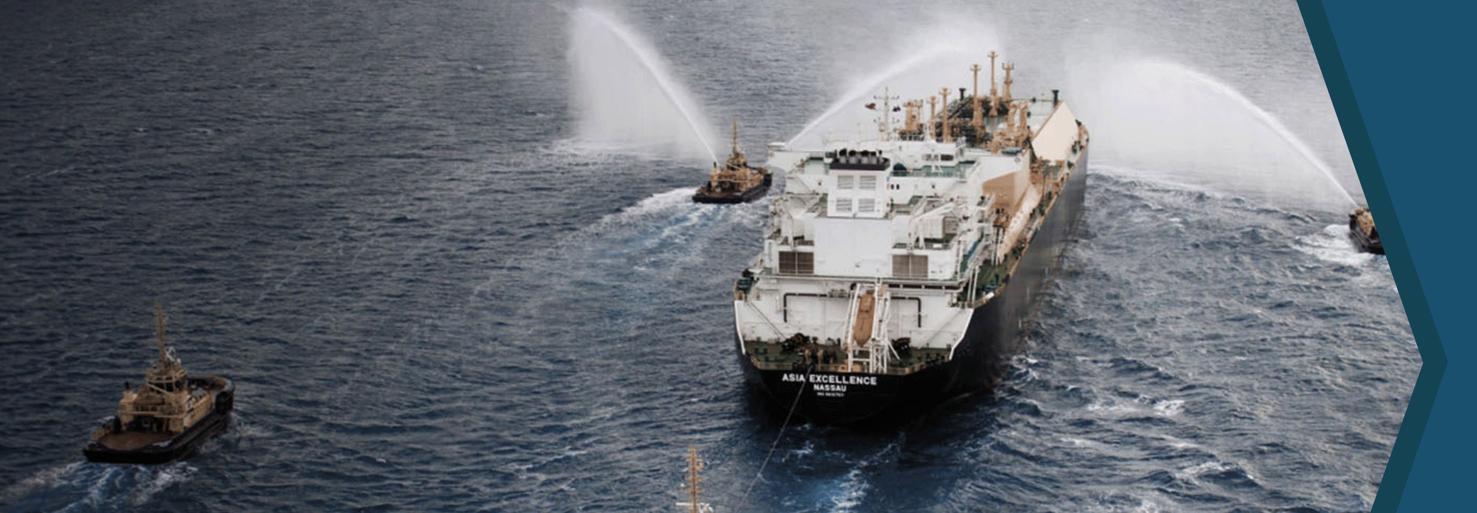 Ships at sea