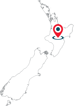 Map of Kaigaroa Forest New Zealand