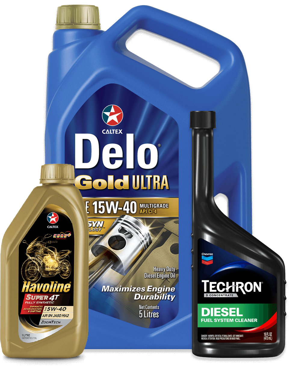 Caltex lubricant product range