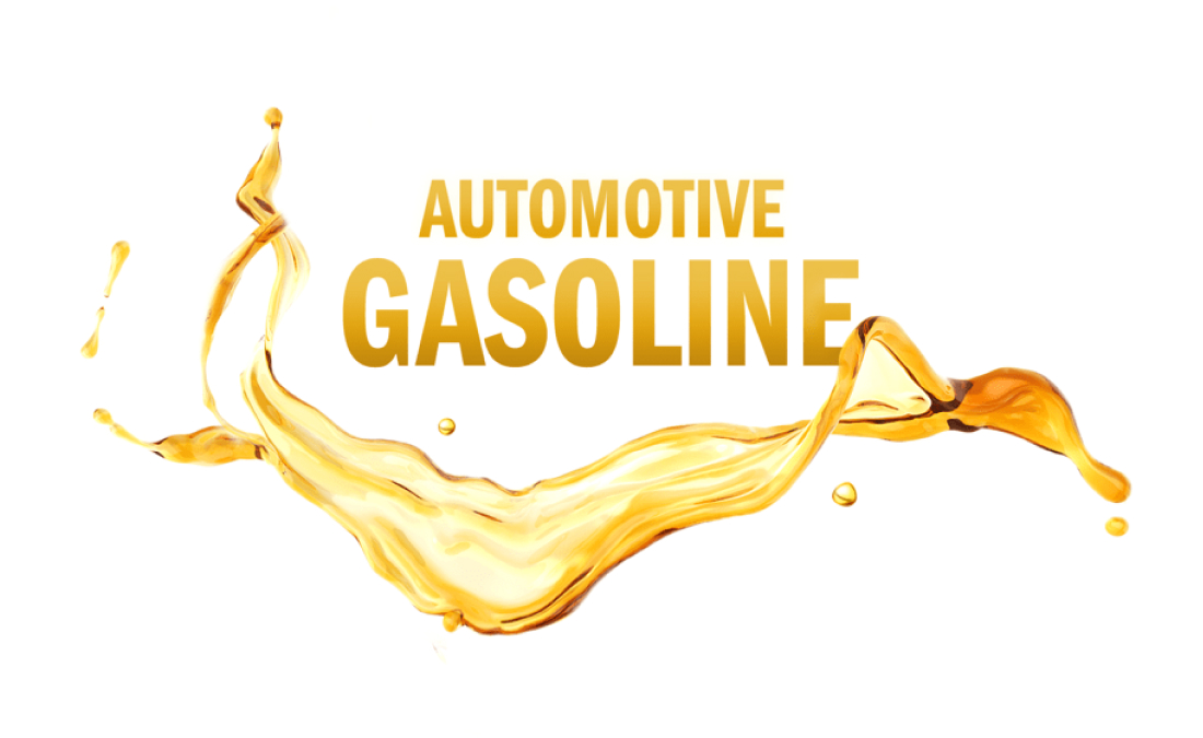 Automotive gasoline text