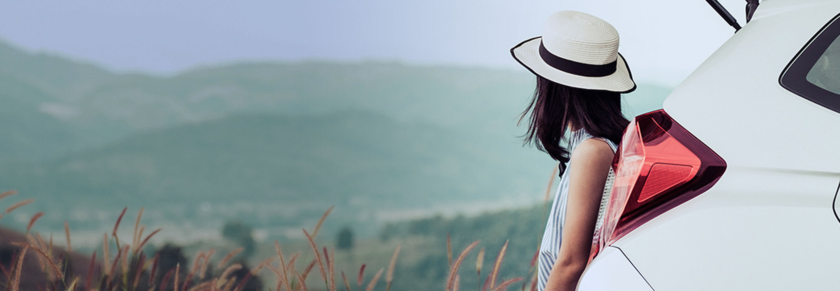 Woman looking into the distance