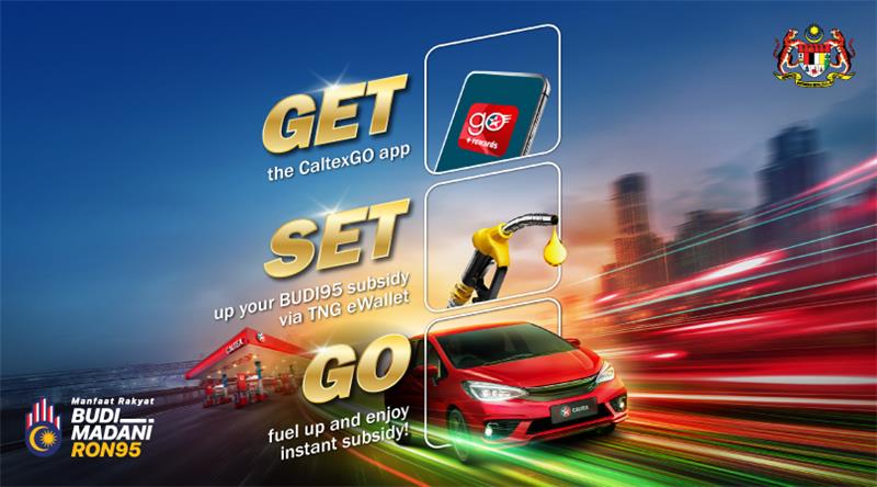 Enjoy BUDI95 with CaltexGO