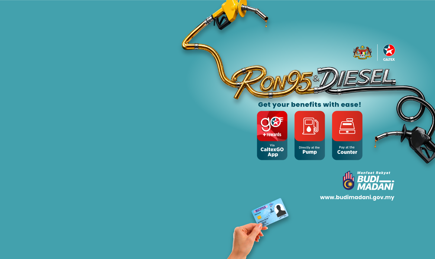 Caltex Malaysia Budi Madani Ron95 and Diesel 